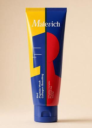Червона пептидна ліфтинг-маска malevich care, 75 мл