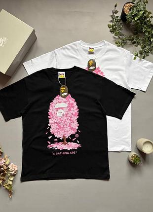 Оверсайз футболка sakura tree | футболка з великим принтом | streetwear