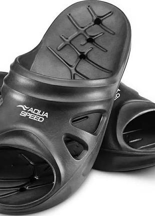 Шльопанці aqua speed eva 39 чорні жіночі (713329)