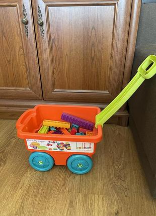 Конструктор дитячий kiddi smart lockblock wagon