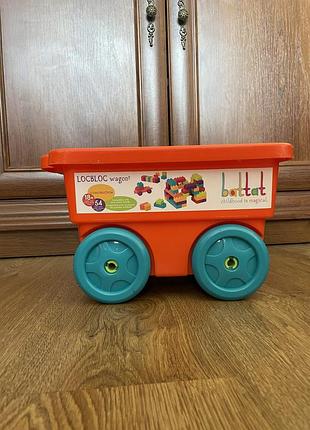 Конструктор дитячий kiddi smart lockblock wagon 2