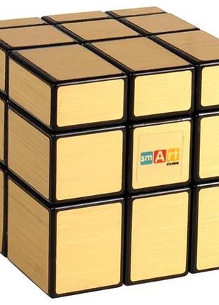 Кубик рубіка дзеркальний 3х3 smart cube пластик 5,7х5,7х5,7 см золотий (672728)