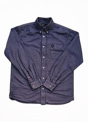 Сорочка fred perry сток. рубашка як polo ralph lauren lacoste diesel carhartt wip patagonia dickies wrangler levis 501 g-star raw stussy