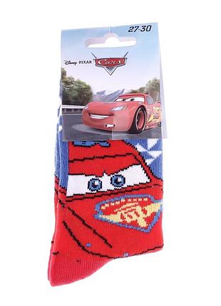 Носки cars 65% хлопок 27-30 синий (715054)