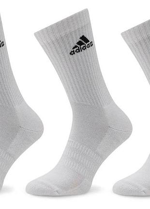 Шкарпетки adidas бавовна xl 46-48 білий чорний (714422)