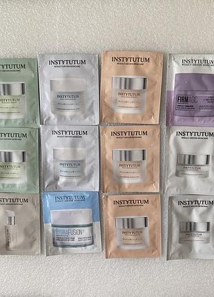Пробники instytutum для обличчя, під очі, ретинол, superbiotic, hydra fusion