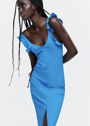 Шикарный сарафан платье zara