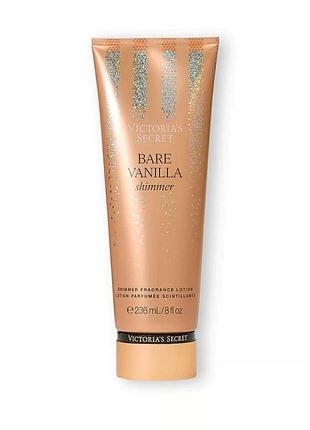 Парфюмированный лосьон для тела bare vanilla shimmer victoria's secret