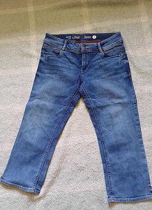 Джинсові капрі s.oliver denim "shape capri", розмір 38 (m/l)