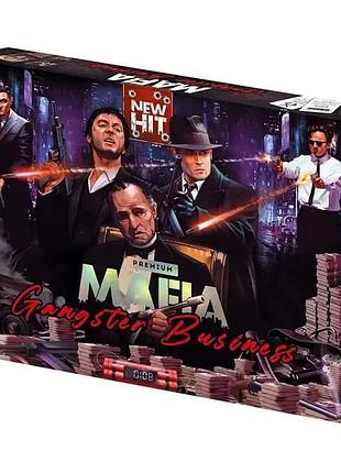 Настільна економічна гра mafia gangster business premium картон 96 фішок впливу для 4-12 гравців (813800)