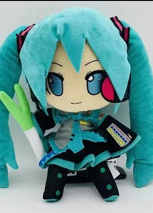 Хацуне мику мягкая игрушка vocaloid hatsune miku хацунэ міку игра персонаж вокалоид вокалоїд