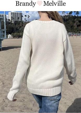Шерстяной свитер brandy melville
