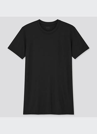 Heattech crew neck short sleeve t-shirt men s