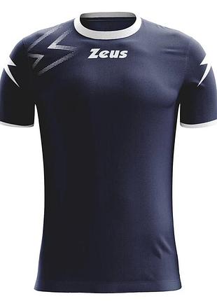 Футболка zeus 100% полиэстер m синий мужская (717423)