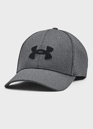 Кепка under armour 100% поліестер xl/xxl темно-сірий чоловіча (719812)