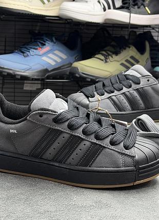 Кросівки шкіряні кеди adidas campus ki4208
