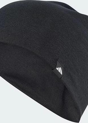Шапка adidas поліестер 56-57 см чорна унісекс (710895)