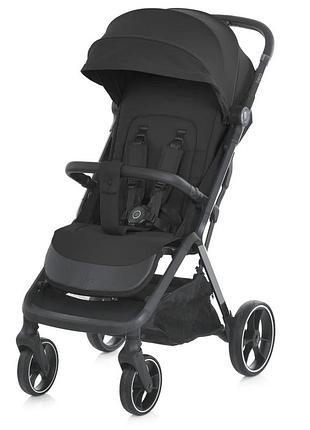 Прогулянкова коляска beya me 1127-b 84x54,5x104 см алюміній чорна (814910)