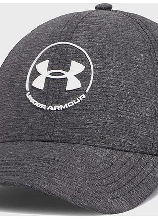 Кепка under armour нейлон 77% полиэстер 23% osfm сірий чоловічий (719715)