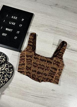 Топ корсет zara