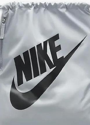 Рюкзак nike полиэстер 33х43 см серый унисекс (720989)