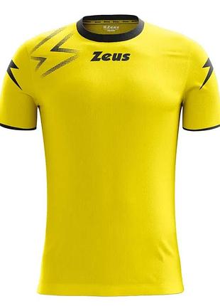 Футболка zeus полиэстер xxl жёлтый для футбола мужская (717493)