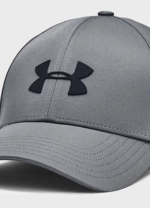 Кепка under armour 100% поліестер osfm сірий чоловічий (719793)