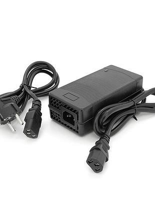 Зарядное устройство для аккумуляторов li-ion 16,8v,4s,15a, штекер triangle plug (t-tipe/iec/c13 n+l-), 135x55x45mm