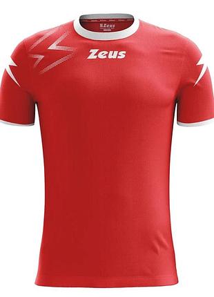 Футболка zeus 100% полиэстер xl красный мужской (717470)