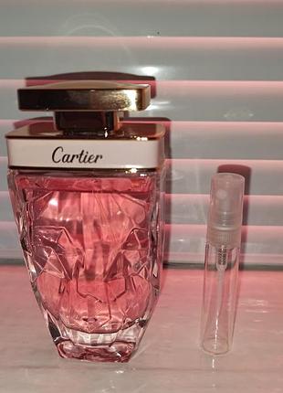 Cartier la panthère туалетная вода распилил атомайзер 5 мл