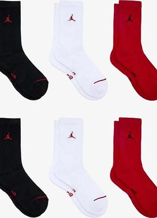 Шкарпетки nike полiестер 46-50 чорний білий червоний (714338)