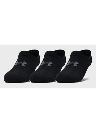 Шкарпетки under armour поліестер md чорний 3 шт (714763)