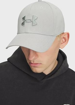 Кепка under armour 100% поліестер m/l сірий чоловіча (719707)