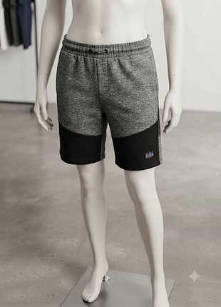 Мужские шорты jack &amp; jones, серые с черными вставками