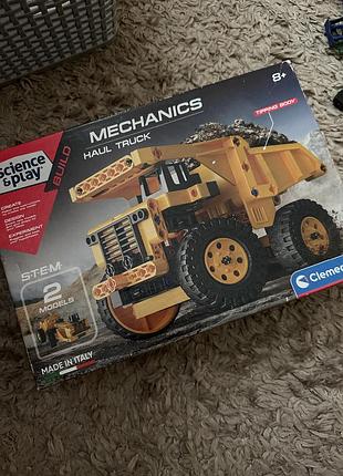 Конструктор clementoni science&play haul truck, зібраний, +екскаватор