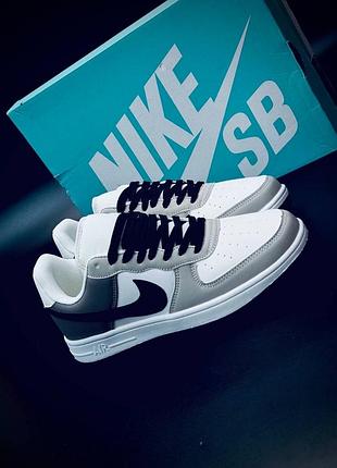 Nike air force low білі кросівки | чоловічі та підліткові | класична модель | 40–45 мужские кроссовки класик подростковые кеди