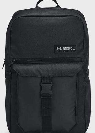 Рюкзак under armour 100% поліестер 28х46х15 см чорний унісекс (721065)