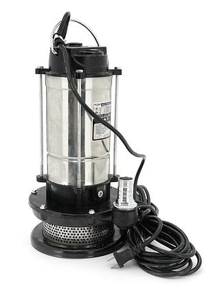 Погружающий насос, 1800w, 220v, до 5 м3/ч, подъем до 32 м, 25мм, нержавеющая сталь, 390х220х240 мм, 9.554 кг. + переходник