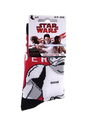 Носки star wars красные 27-30 полиэстер хлопок (715143)
