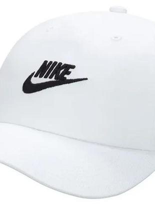 Кепка nike 100% хлопок 1size белая для детей (720840)