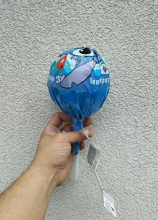 Гігантський льодяник giant lollipop stitch 120 г 15 шт | фруктові льодяники стіч