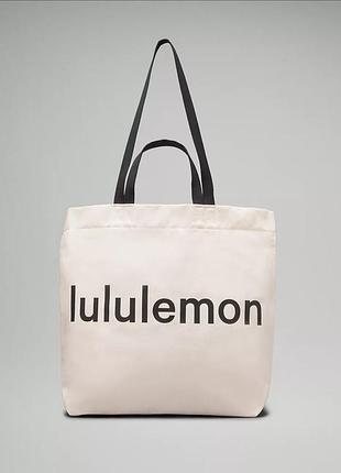 Сумка шопер lululemon канвас унісекс нова