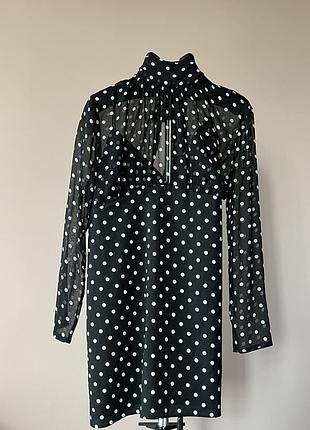 Сукня topshop в горошок розмір 12