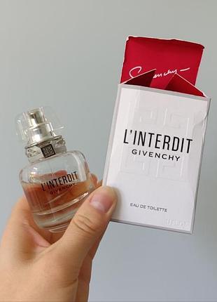 Оригінальні парфуми givenchy l'interdit