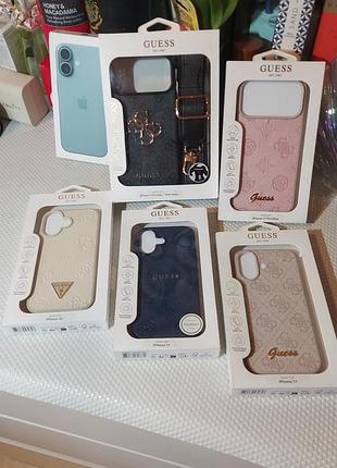 Guess iphone чехол чехлы guess 16 17 17pro max guess iphone