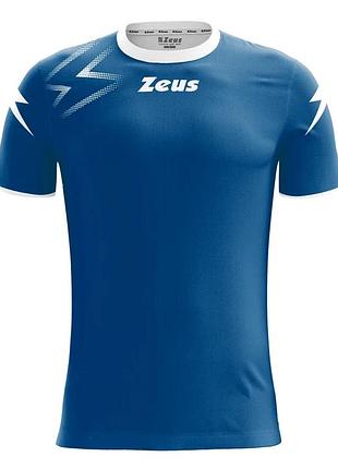 Футболка zeus 100% полиэстер m голубой мужской (717492)