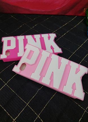 Захисний бампер pink на айфон (iphone) 6/6s victorias secret