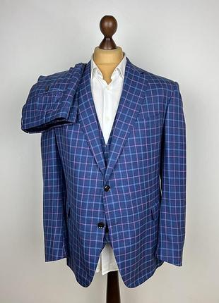 Pal zilerive wool\silk\linen 3-piece suit костюм тройка пол циллери премиум материалы