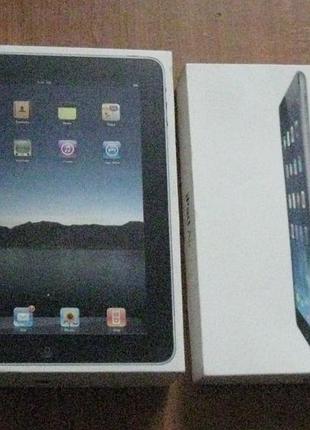 Коробки планшет apple ipad и планшет ipad air