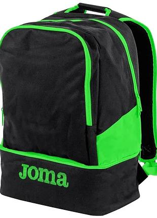 Рюкзак joma 100% полиэстер 46х32х20 см черно-салатовый (721210)